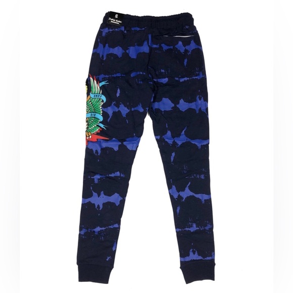 Motive Denim Immortal Fashion Crewneck Sweatshirt and Pant Set Color: Navy - Picture 5 of 5